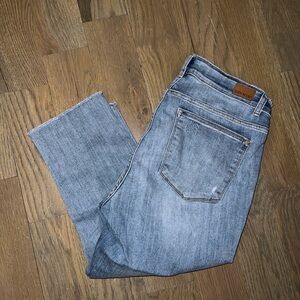 Judy Blue Women's Capri Skinny Fit Blue Jeans 14w High Rise